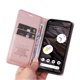 thumbnail image 5 of Funda Billetera de Cuero para Google Pixel 7A con Tarjetero y Soporte - Tapa Magnética Rosa, 5 of 6