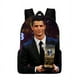 thumbnail image 1 of Ronaldo Wallpaper Cr7 Backpack Boys and Girls School Bag Children's School Bag Cartoon Children's Backpack Pen Bag Birthday Gift, 1 of 3