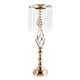 thumbnail image 1 of Portavelas Candelabro Centro De Mesa Para Hotel Boda Oro Grande, 1 of 5