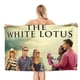 thumbnail image 1 of El Loto Blanco Toalla de playa de secado rápido con diseño temático, regalo para mujeres y niñas, ideal para cumpleaños, fans, amantes de la música, uso en la playa o al aire libre, 78 × 150 cm, 1 of 6