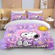 thumbnail image 2 of Cute Snoopy Dog Print Bedding Sets Comforter Cover Bed Cover Duvet Cover Pillow Case 2-3 Pieces Sets Kids Adult Bedroom Decor, 2 of 5