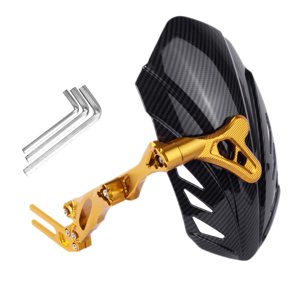 Ioensy - Guardabarros Trasero Para Motocicleta, Accesorios Para Motocicletas, Elegante, Duradero, Premium F