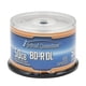 thumbnail image 1 of Blu-ray Disc Optical Quantum 6X 50 GB BD-R DL blanco imprimible por inyección de tinta, 50 discos, 1 of 5