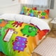 thumbnail image 2 of Number Block Bedding Set Duvet Cover Comfortable and Lightweight Cartoon Bedding 3 Piece Bed Set, 2 of 5