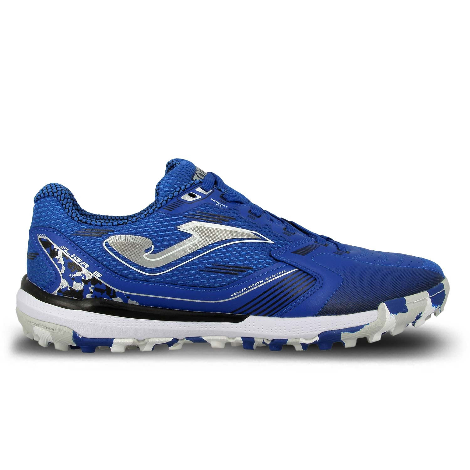 Zapatilla Fútbol Turf Hombre Liga Azul Joma