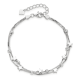 thumbnail image 1 of Pulsera estrellas y esferas de plata 925 con bolsa y paño, 1 of 3