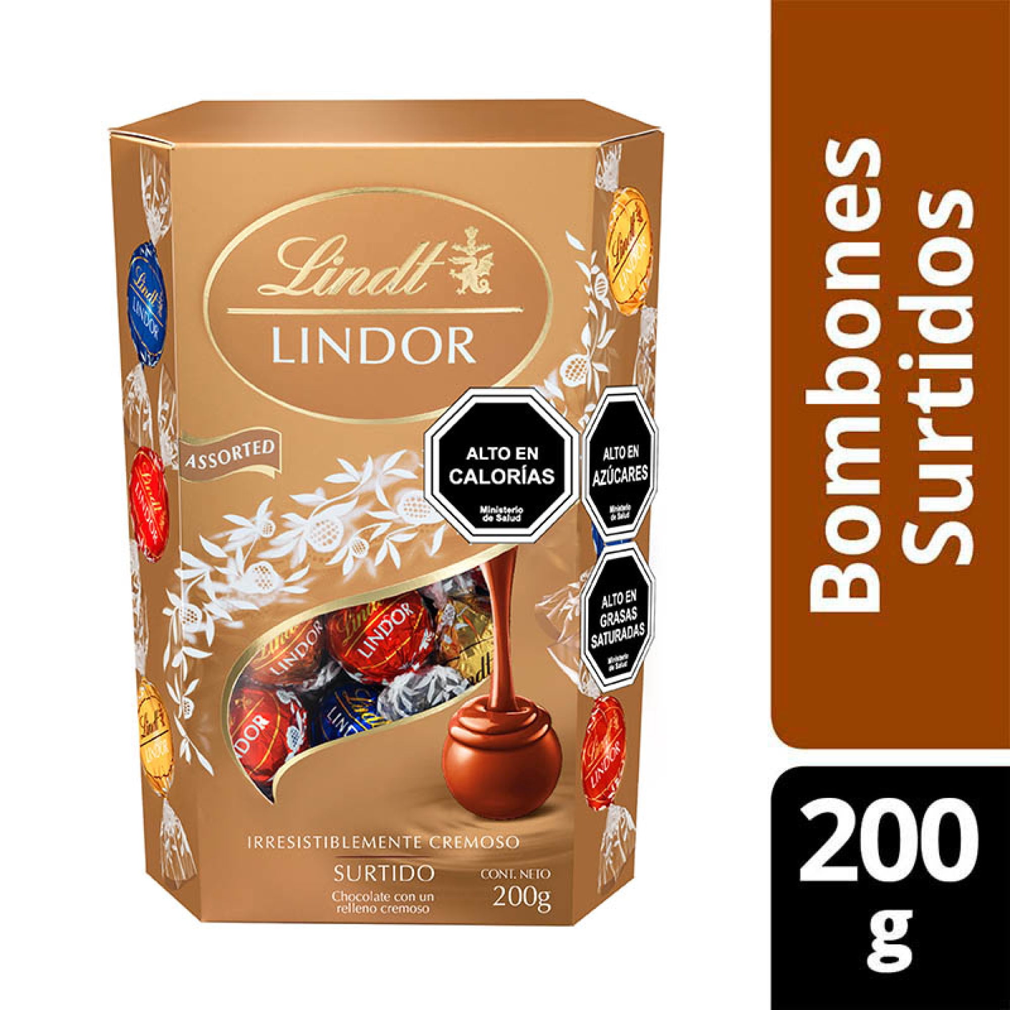 Estuche Chocolate Lindor Surtido 200 g Lindt