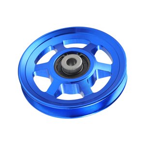 Magideal - Rueda De Polea De Rodamiento Resistente Al Desgaste, Reemplazo De Rueda De Cable De Gimnasio De 105Mm Para Máquina De Cable De Gimnasio En Casa, , Azul