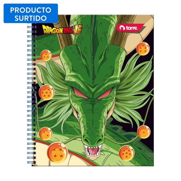 Cuaderno Universitario dragon ball 7m 100h