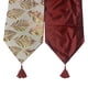 thumbnail image 3 of Camino De Mesa Con Diseño Rojo con Dorado 180x33 cm, 3 of 3