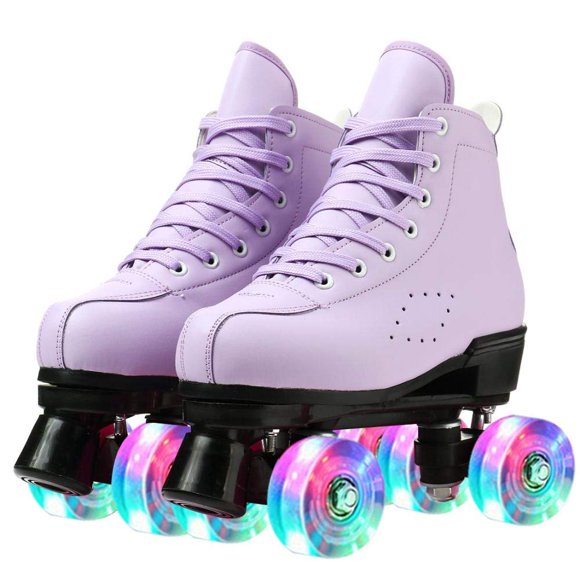 Patines Simcat Classic de caña alta con cuero de doble fila