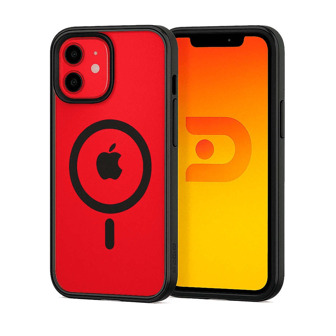 Genérico - Carcasa Magsafe Negra 12 Mini / 13 Mini Negro