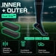 thumbnail image 3 of Medias con Grip para Fútbol LUX Sports Altas hasta la Rodilla Azul Marino Talle 6-11.5 US, 3 of 7