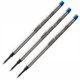 thumbnail image 1 of Pack de 3 recargas rollerball Lamy M63 azul, 1 of 3