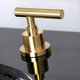 thumbnail image 2 of Grifo de baño Kingston Brass Manhattan FSC8953CML Latón cepillado, 2 of 8
