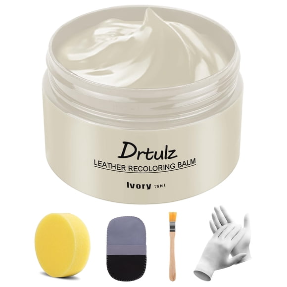 Bálsamo decolorante de piel drtulz Leather Color Restoreer, 75 ml, color marfil