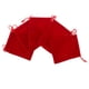 thumbnail image 1 of Bolsa De Terciopelo Con Cordón De 5 Piezas, Bolsas De Regalo Para El Favor De La Boda, Rojo, 10 X 12 Cm, 1 of 3