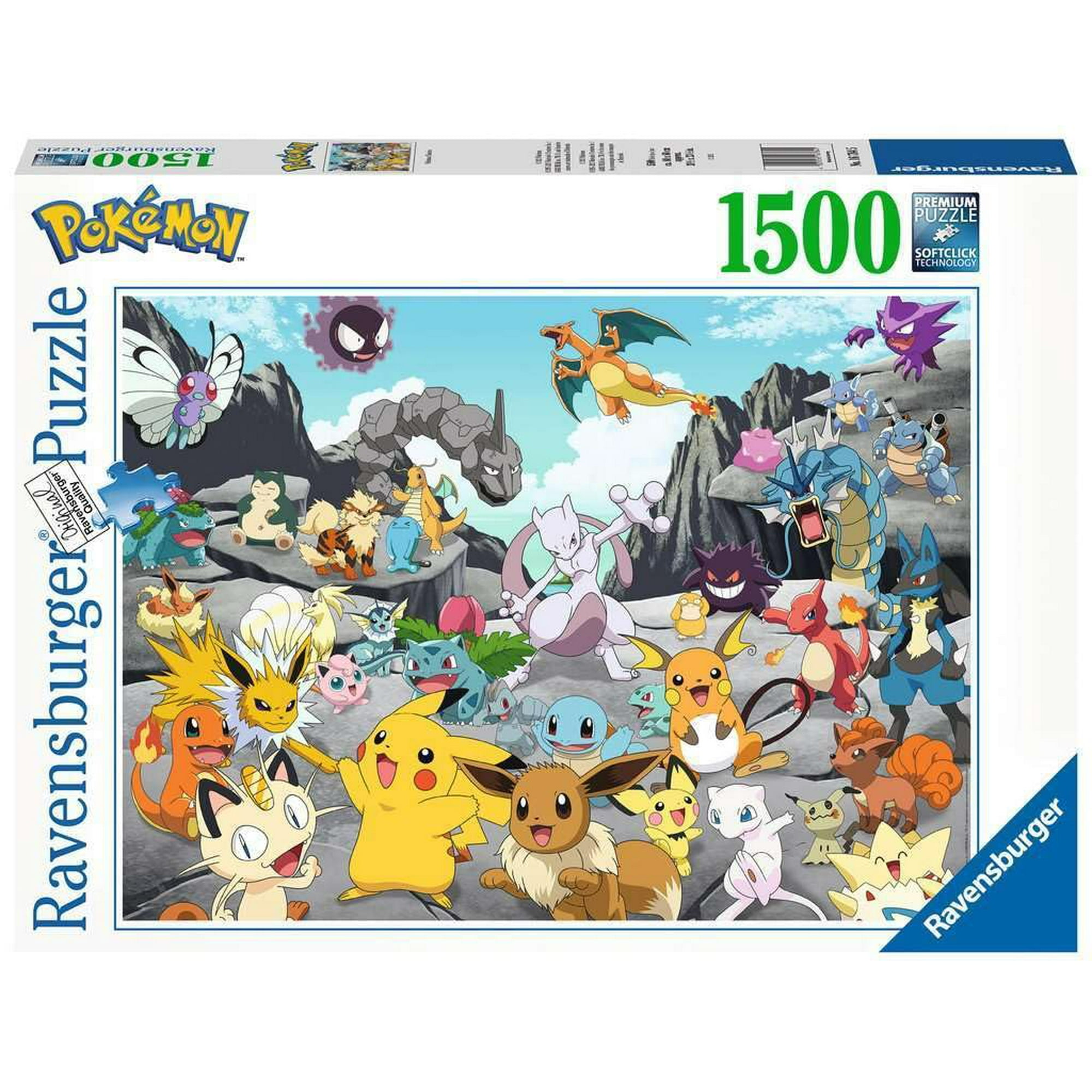 Rompecabezas Ravensburger Pokémon Classics 1500 Piezas