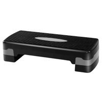 Linea Sport - Banco Step Aeróbico Fitness 2 Niveles Antideslizante Y Ajustable