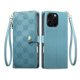 thumbnail image 1 of Funda Billetera con Cierre para [iphone 16 Promax] con Tarjetero, Soporte y Correa de ManoAzul, 1 of 5