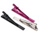 thumbnail image 4 of 3x tie bar clip de corbata formal para hombre elegante corbata clips rosa rojo + negro + plata, 4 of 5