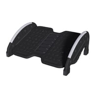 Ioensy - Reposapiés Para Debajo Del Escritorio Negro Que Sacude El Uso Dual Estático Con Superficie De Masaje