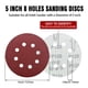 thumbnail image 2 of Discos de lijado NOOKEYA de 5" con 8 orificios, grano 120, paquete de 52, 2 of 6