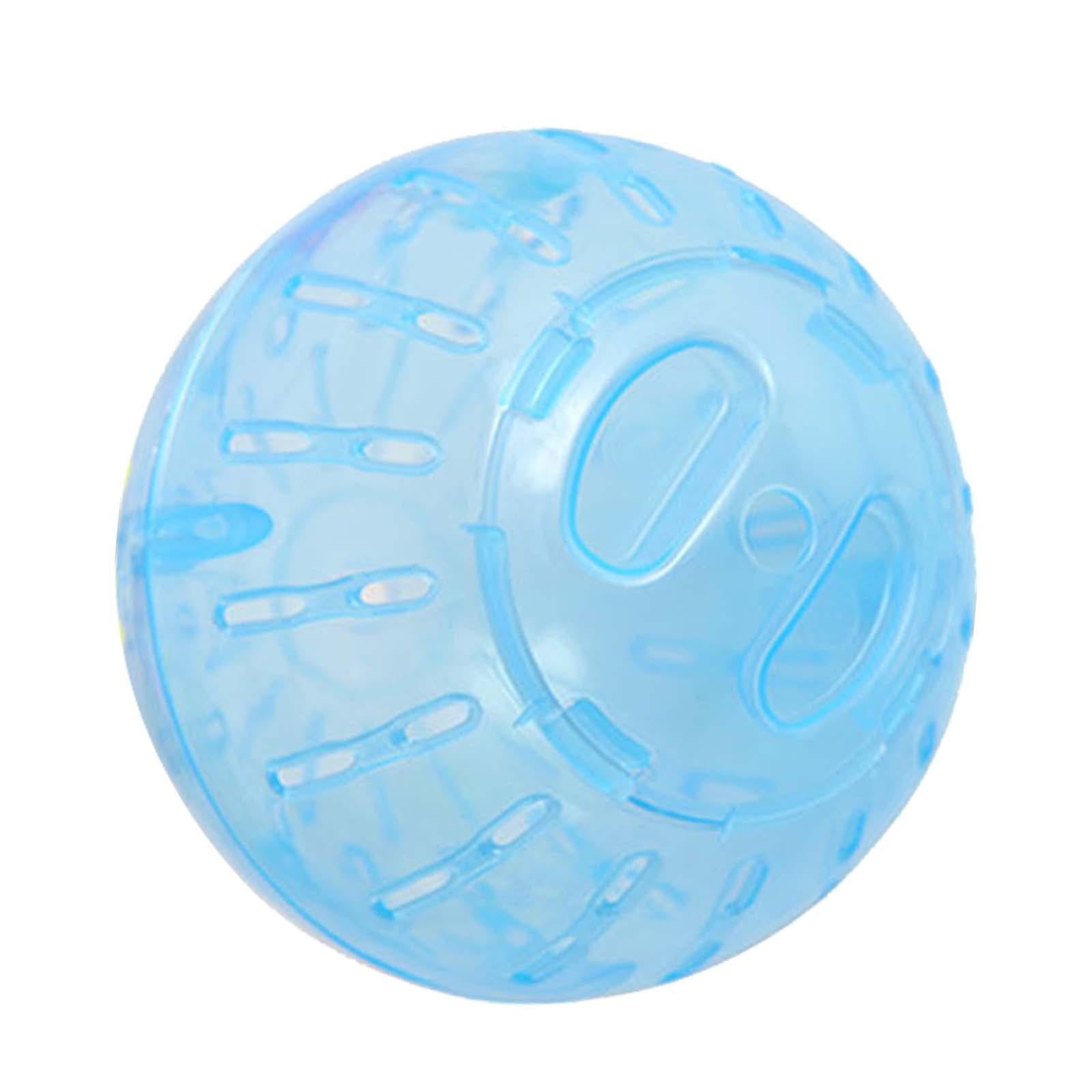 Pelota De Ejercicio De Hámster Enano Pelota De Correr De Hámster Lindo Para Chinchilla Jogging Azul