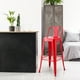 thumbnail image 2 of Pack De 4 Silla Alta Metal Rojo, 2 of 8