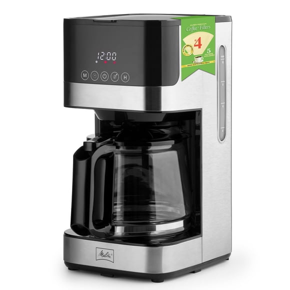 Cafetera Melitta Aroma Tocco Glass Programable de 10 Tazas