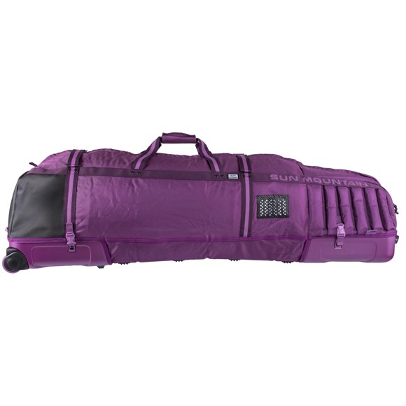 Bolsa de viaje Kube para golf Sun Mountain 132 cm violeta de 2 ruedas
