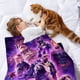 thumbnail image 2 of Guardianes de la Galaxia anti-pilling, suave, ligera, esponjosa y acogedora de lujo para hogar y cocina – Perfecta para niños y adultos,70X110cm, 2 of 6