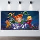 thumbnail image 2 of Fondo Temático Desmarcar Totally Spies 150x90cm, 2 of 6