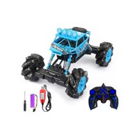 Genérico - Auto A Control Remoto 4X4 Off Road Drifting Recargable Azul