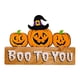 thumbnail image 2 of Adorno De Madera De Halloween Lindo Para Macetero Decoración Sala De Estar Estilo Interior E, 2 of 5