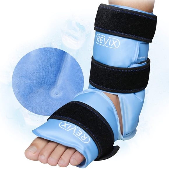 Envoltura de hielo REVIX Ankle para aliviar el dolor de pie
