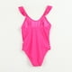 thumbnail image 2 of Traje de baño entero Niña Rosa Logo Barbie, 2 of 5