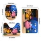 thumbnail image 3 of Juego de 3 Alfombras de Baño Desmarcar Terciopelo Coral, 3 of 6