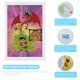 thumbnail image 3 of Jake Long: El Dragón Occidental Kits de Pintura de Diamantes para Adultos 5D DIY Diamond Art Kits Full Drill Diamond Dots para Regalo Decoración de Pared y Relajación Artes de Gemas 20*30cm, 3 of 6