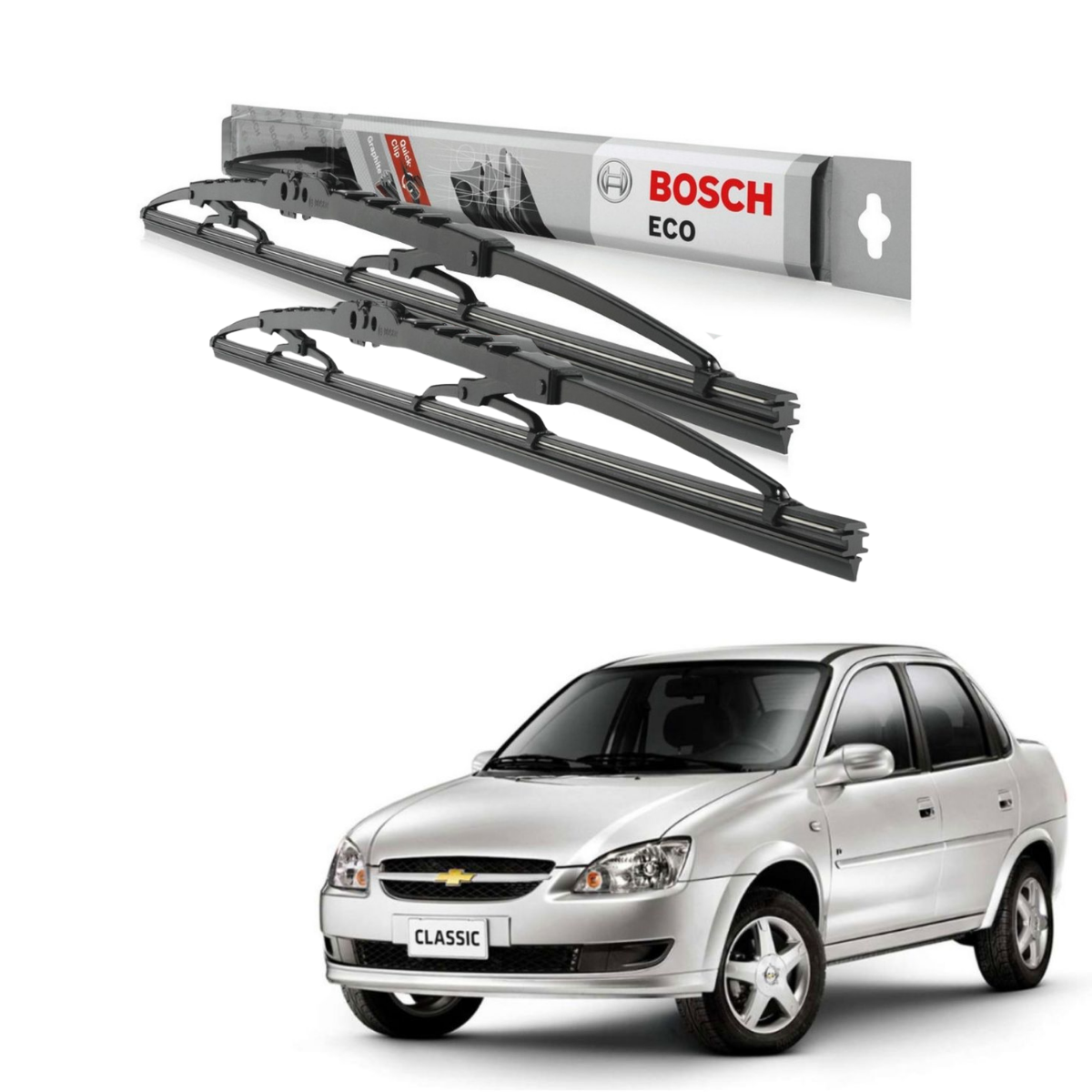 Plumillas Bosch Eco Para Chevrolet Corsa Plus 2006-2009