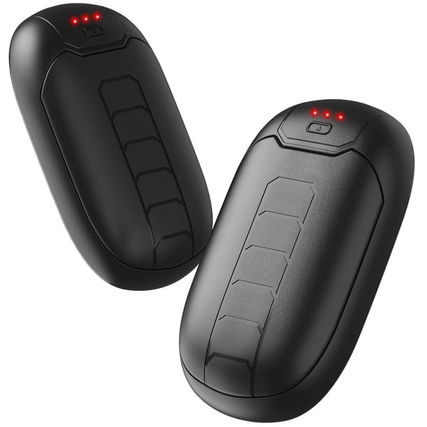 Calentadores de manos Quixova AI recargables magnéticos, paquete de 2 unidades, 6000 mAh