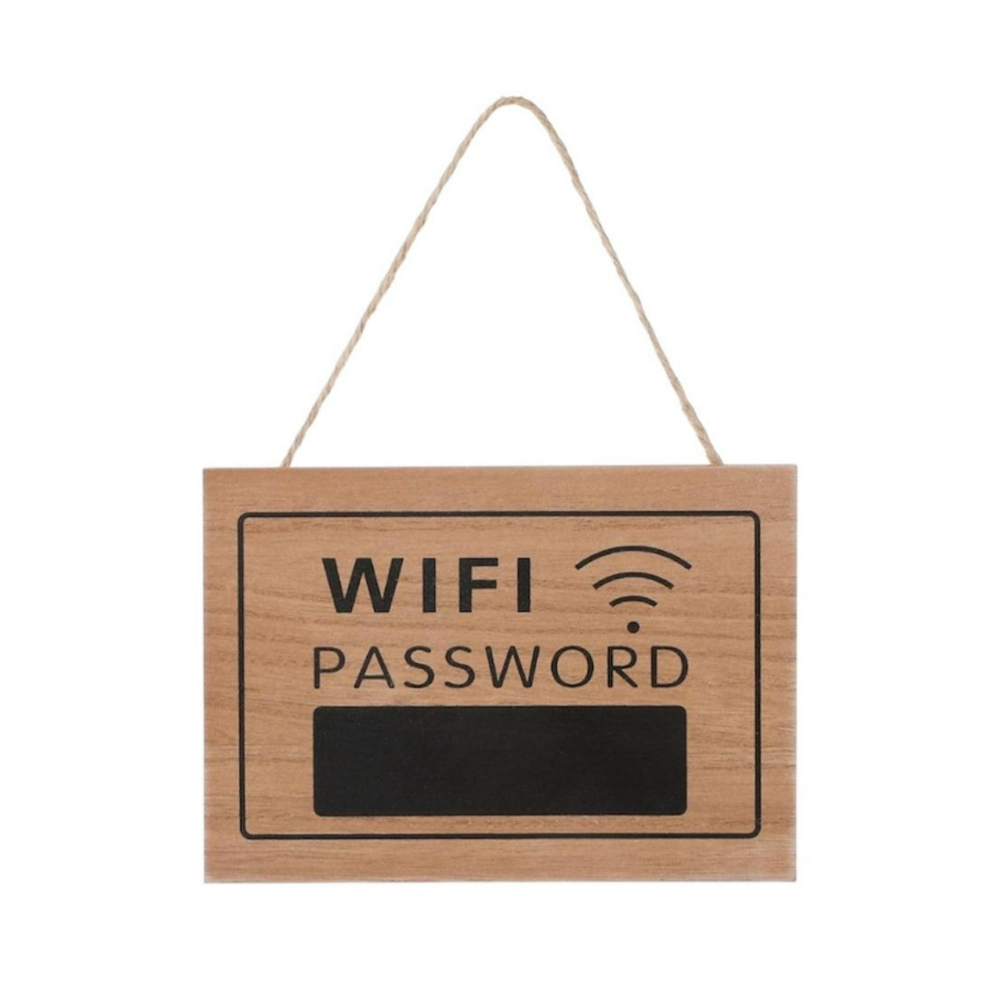 Oem - Letrero Pizarra Wifi Letrero Decorativo Clave Wifi Hogar N