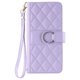 thumbnail image 2 of Funda Acolchada con Anilla y Correa para iPhone 14 Plus Slots para Tarjetas Morado, 2 of 5