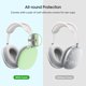 thumbnail image 2 of Funda rígida para AirPods Max ProCase con funda de silicona para auriculares, color verde, 2 of 7