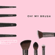 thumbnail image 2 of Kit de Rostro: 4 Brochas Oh! My Brush + Limpiador 100ml + Borla Magic Makeup, 2 of 3