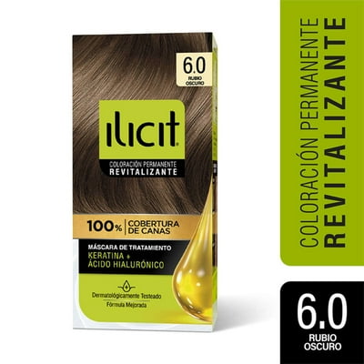 Coloración Cabello 6/0 Rubio Oscuro 45 G Ilicit