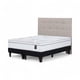 thumbnail image 1 of Cama Rosen Art 4 2 Plazas + Respaldo Issey Gris, 1 of 5