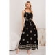 thumbnail image 1 of Maxi Vestido Largo Verano Mujer Holgado Pabilos Estampado 3359, 1 of 3