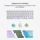 thumbnail image 2 of Teclado GLORIOUS Gaming GMMK 2-65% blanco de perfil bajo Hotswap, 2 of 7