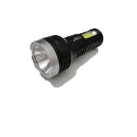 Genérico - Linterna Tactica Recargable Usb + Luz Solar Luz Emergencia